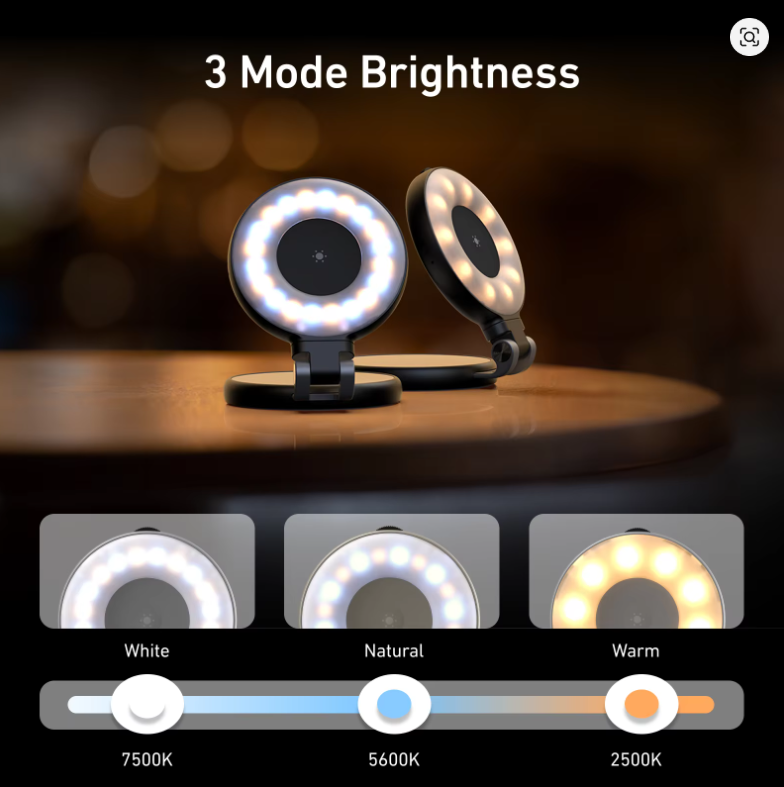 Selfie ring light