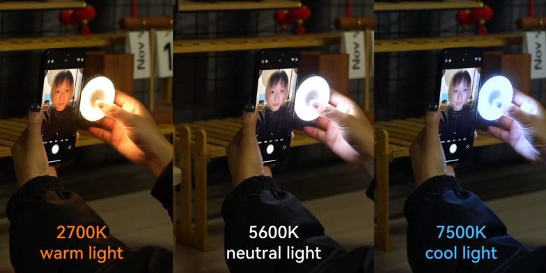 Selfie ring light
