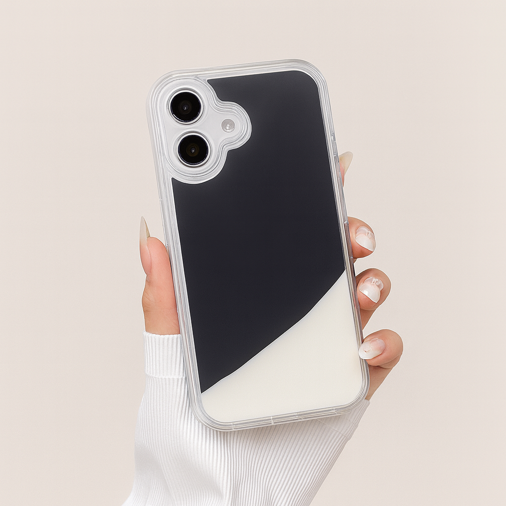 Fluid glow in the dark phone case